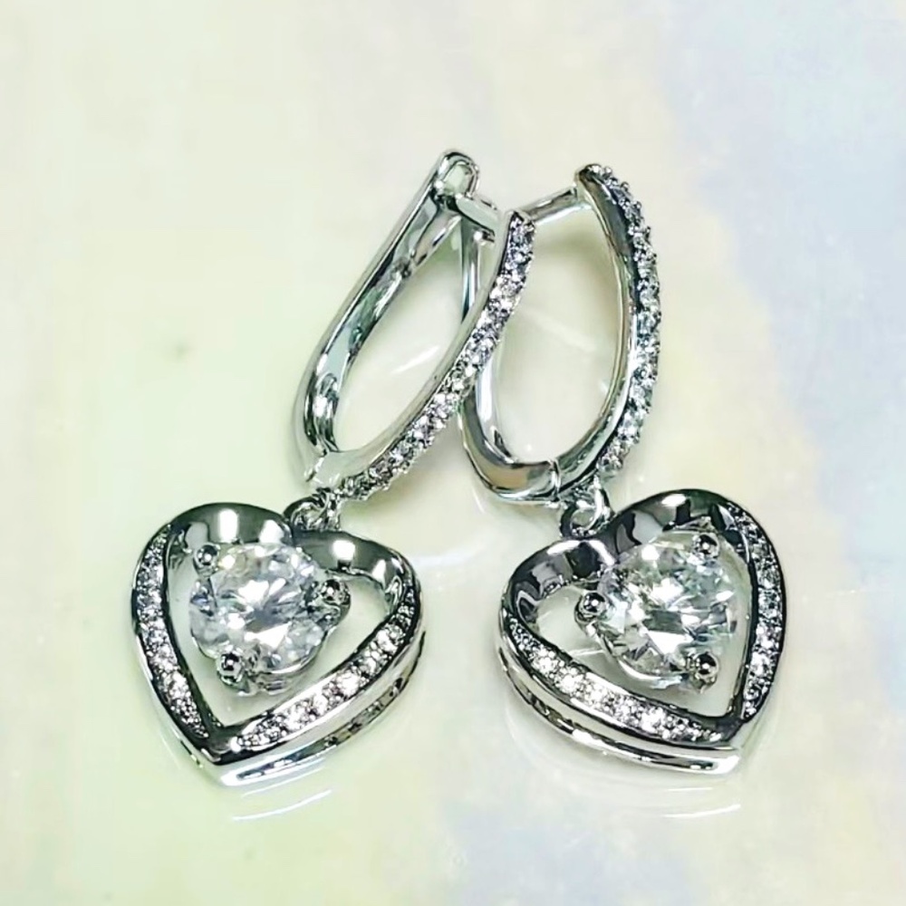 Stunning Moissanite Earrings